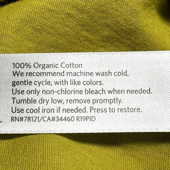 NWT Eileen Fisher Organic Cotton Round Neck Short Sleeves Fern Staple Tee 3X - Picture 5 of 5